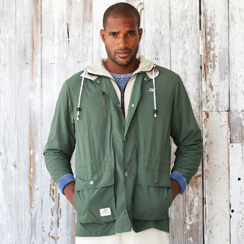 The Hurricane Hunter Windbreaker - Wind & Water Resistant Jacket