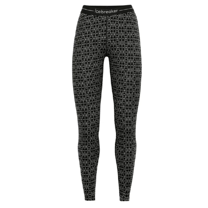 Icebreaker 250 Vertex Leggings Alpine Geo Womens