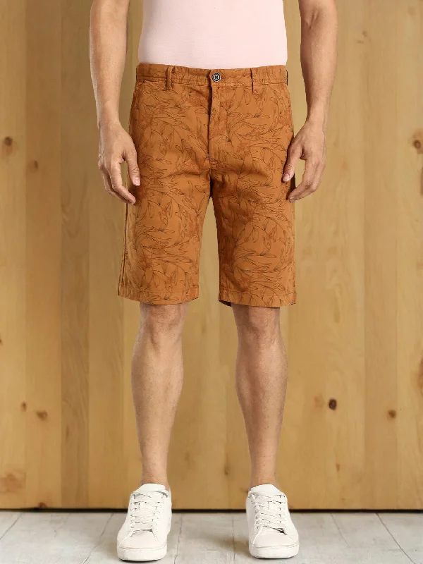 Men Printed Cotton Shorts