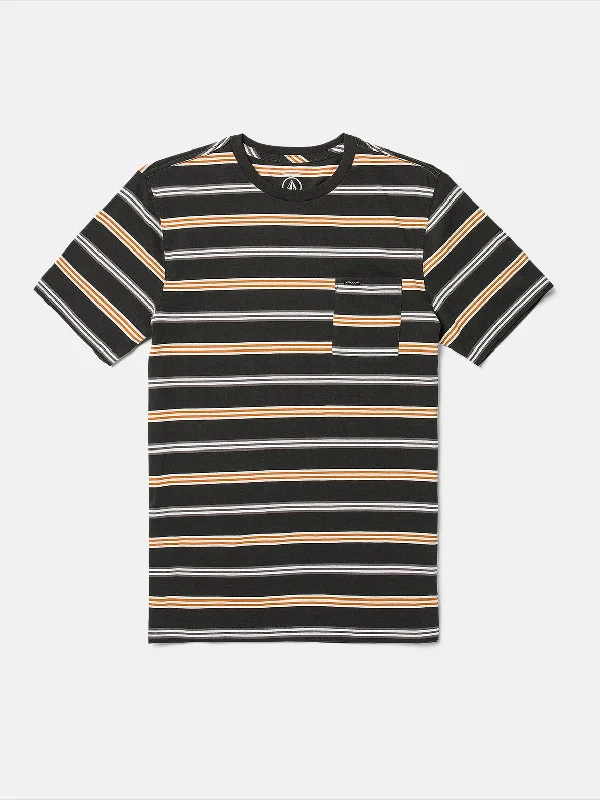 Volcom Mens Bongo Crew T-Shirt - Stealth