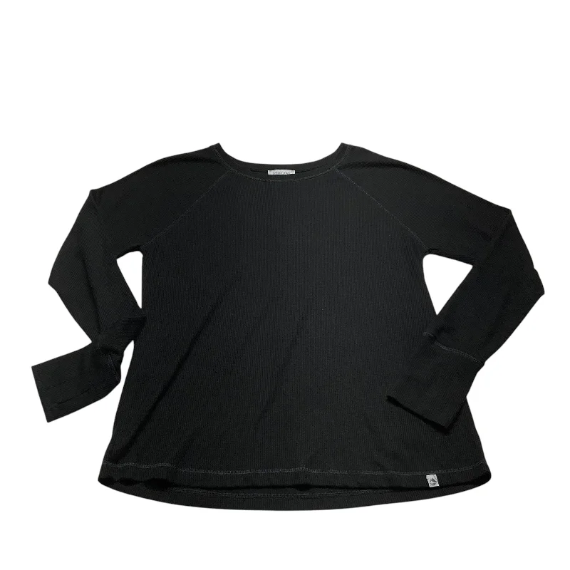 Top Long Sleeve By Clothes Mentor In Black, Size: L