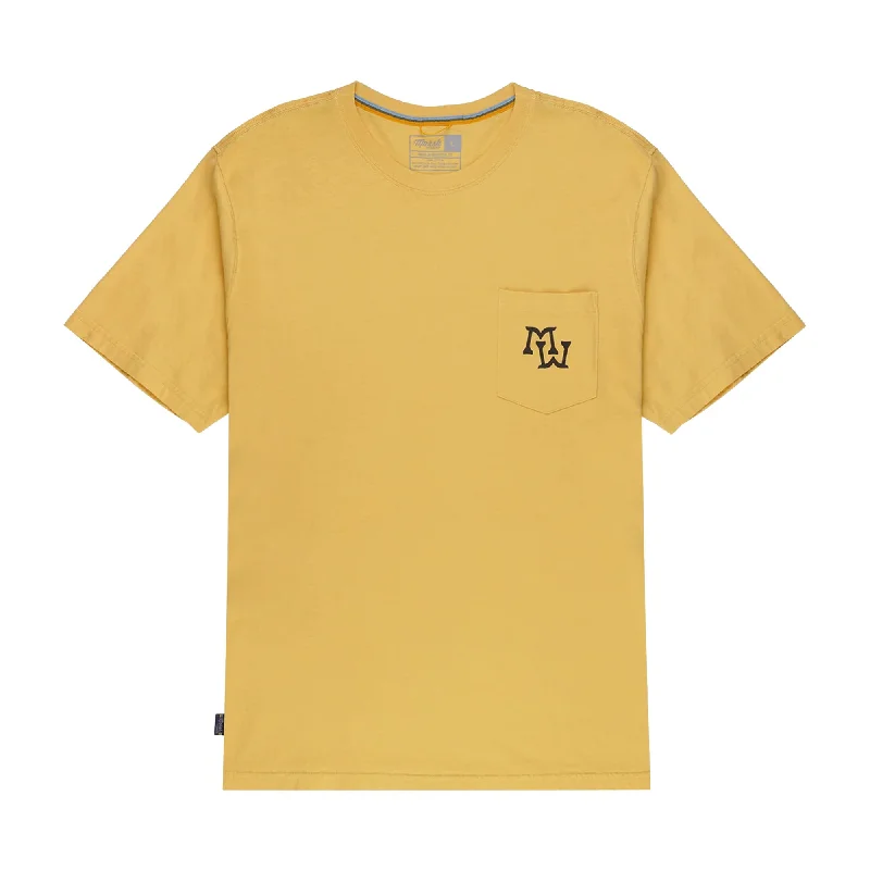 Marsh Wear Silver King Men's S/S T-Shirt - Yellow