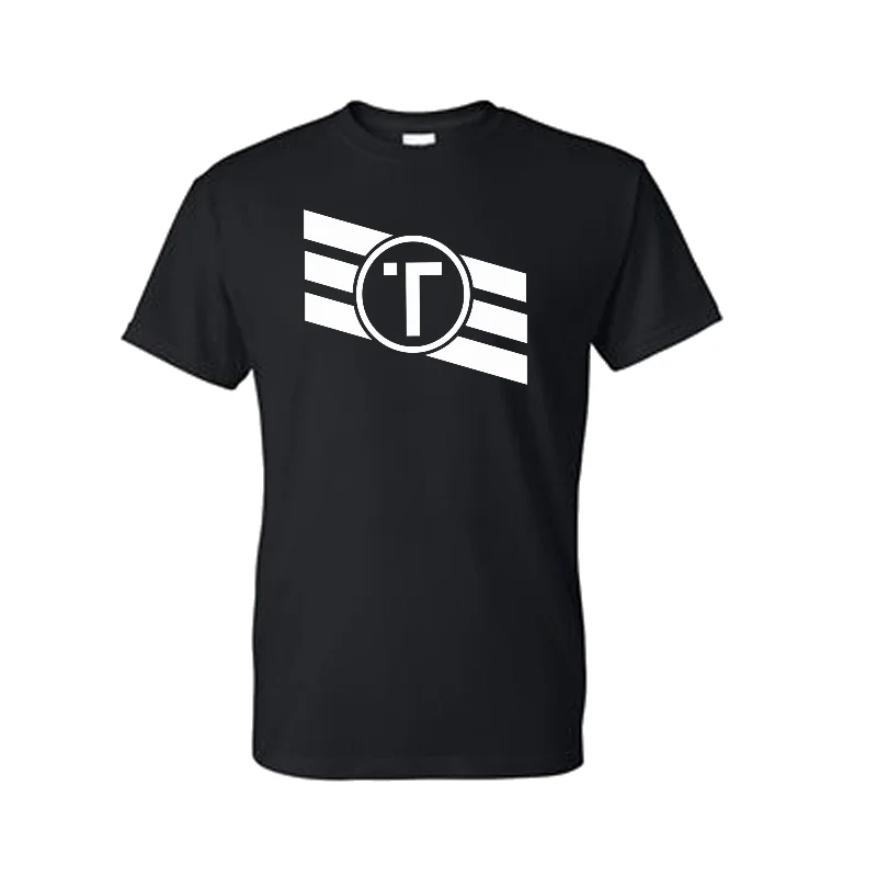 Tribe Corp T-Stripe Short Sleeve T-shirt