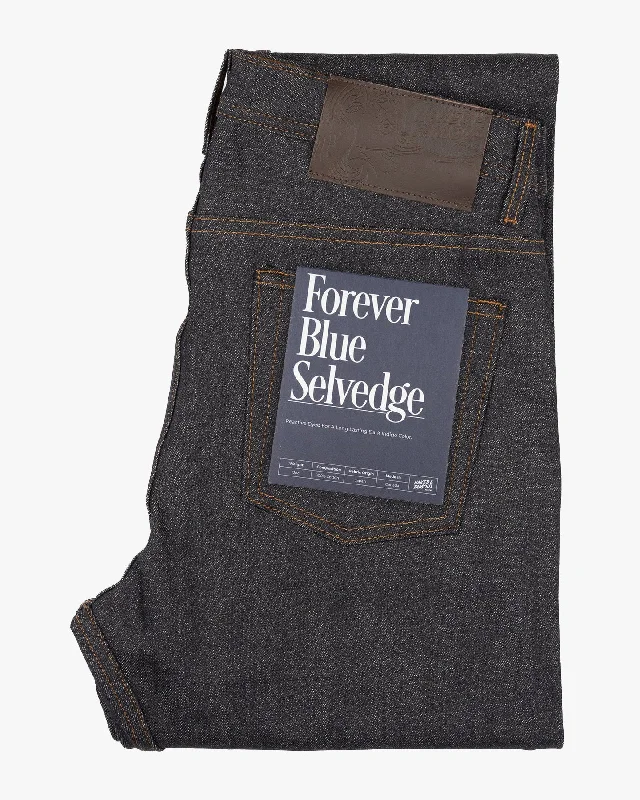 Naked & Famous Denim Weird Guy Regular Tapered Mens Jeans - Forever Blue Selvedge