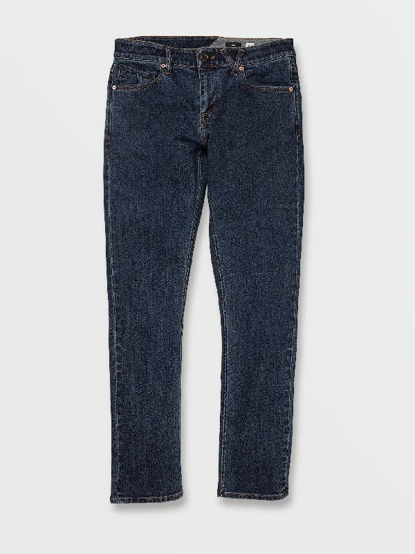 2x4 Skinny Fit Jeans - Dirty Med Blue