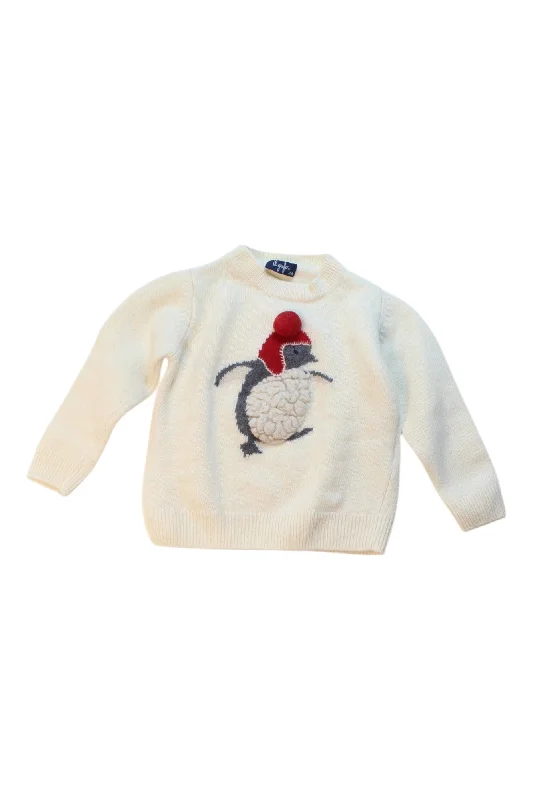 Il Gufo Penguin Knit Sweater 3T