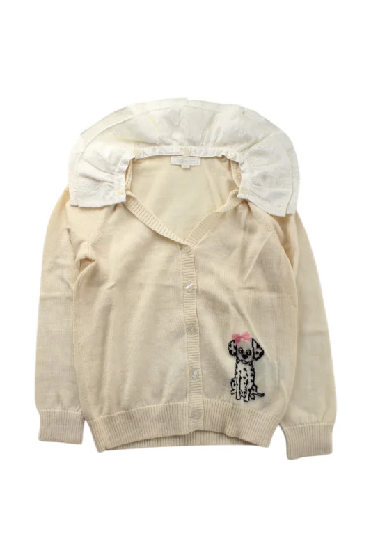 Nicholas & Bears Embroidered Cardigan 4T