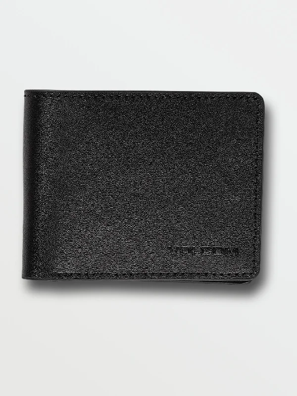 Evers Leather Wallet - Black