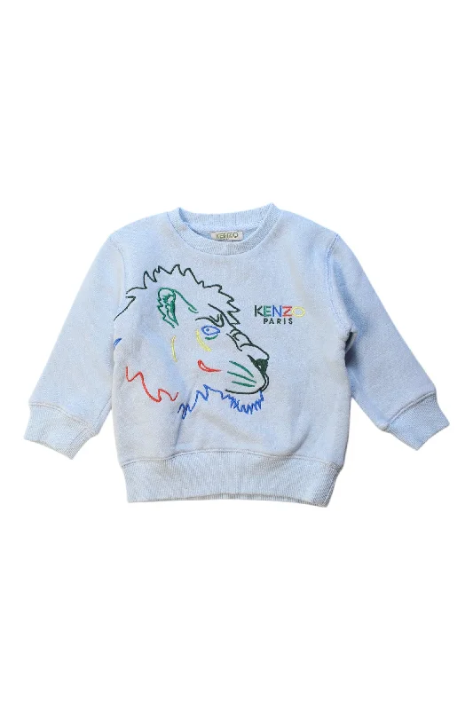 Kenzo Lion Print Crewneck Sweatshirt 2T