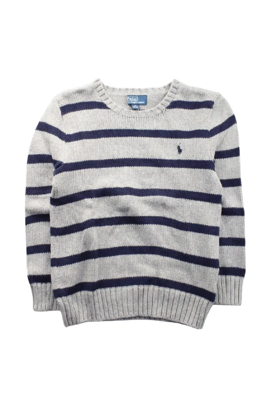 Polo Ralph Lauren Striped Knit Sweater, Size 6T