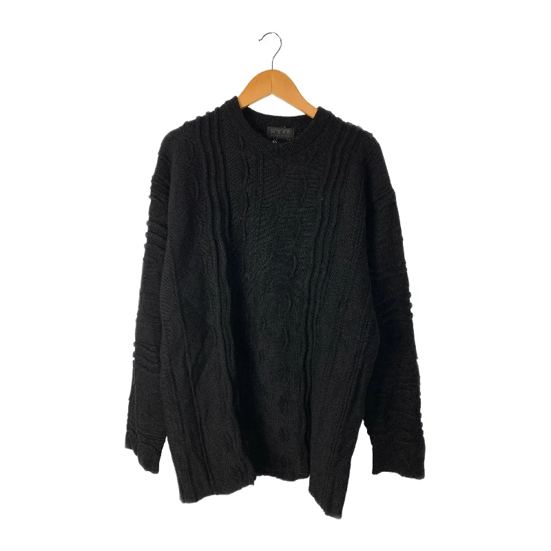 s'yte/Sweater/3/Black/Acrylic/UU-K11-622