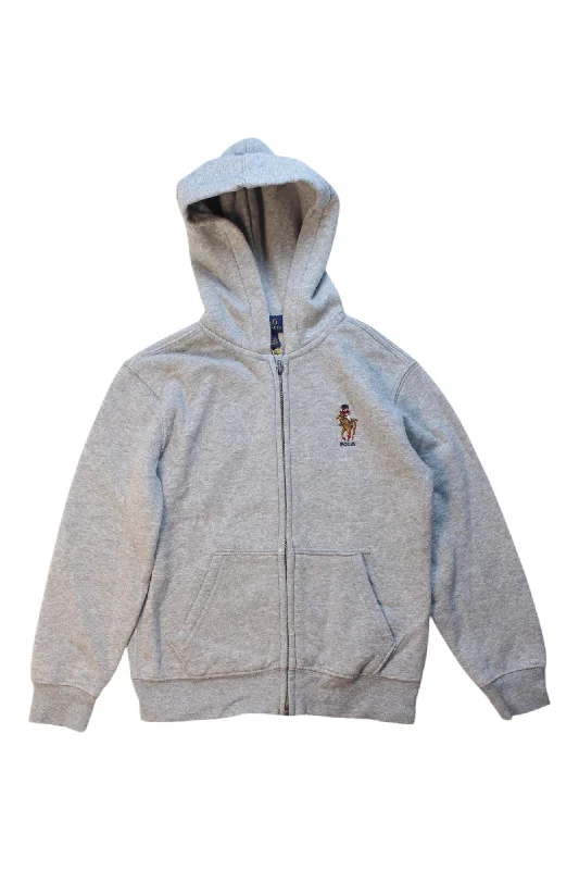 Polo Ralph Lauren Hooded Zippered Sweatshirt 6T