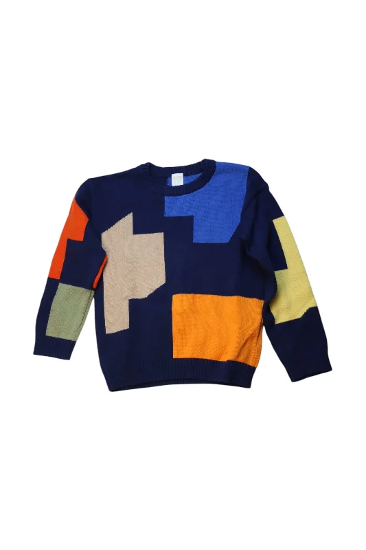 COS Geometric Knit Sweater 6-8Y