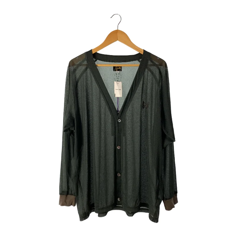 Needles/Cardigan/XL/Polyester/OT225/Black