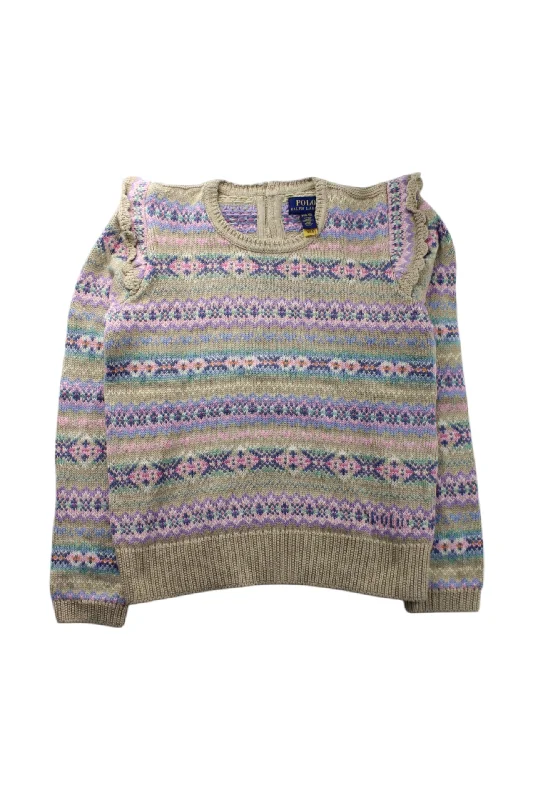 Polo Ralph Lauren Fair Isle Knit Sweater 8-10Y