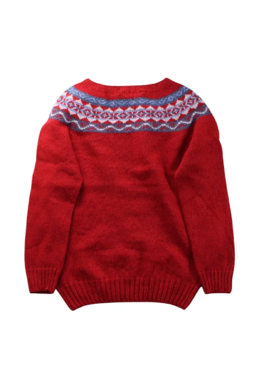 Thomas Brown Knit Sweater 4-5T