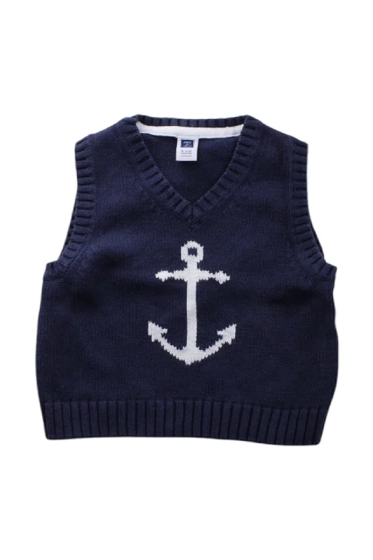 Janie & Jack Anchor Sweater Vest 6-12M