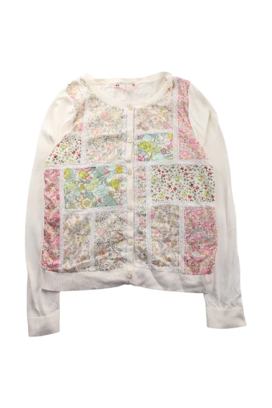 Bonpoint Floral Cardigan 10Y