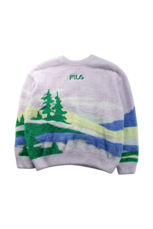 Fila Landscape Knit Sweater 10Y