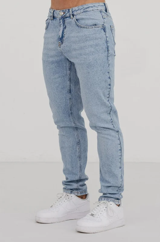 REGULAR FIT JEANS - BLUE