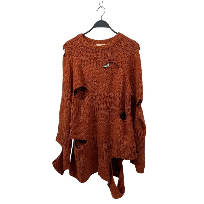 MIHARA YASUHIRO/Sweater/46/Orange/Acrylic/