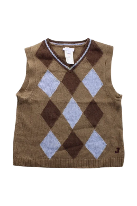 Jacadi Argyle Sweater Vest 4T