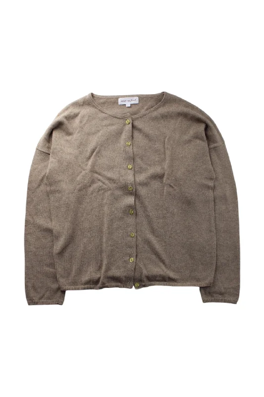 Excuse My French Cashmere Cotton Cardigan 10Y