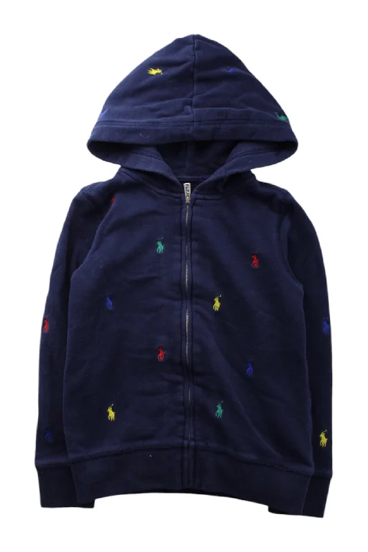 Polo Ralph Lauren Hooded Zippered Sweatshirt Size 6T