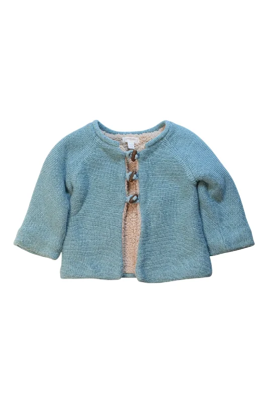 Purebaby Buttoned Cardigan 12-18M